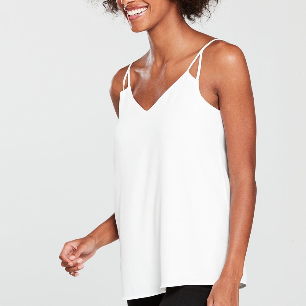 River Island white cami